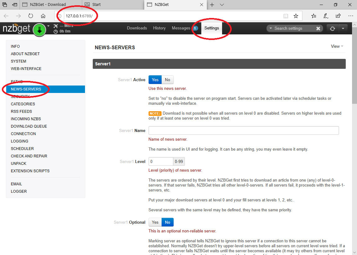 nzbget tutorial